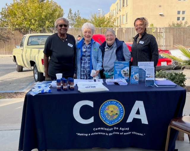 Goodlow, Duquette, Lynch, and Hernandez - BSC resource table fundraiser