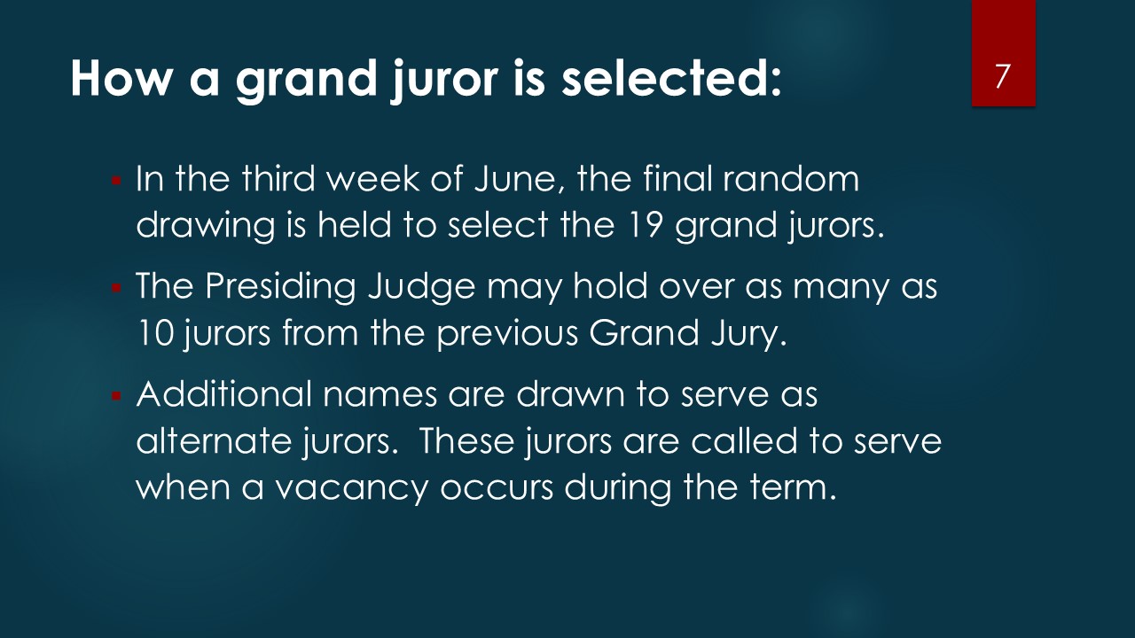 Grand Jury Recruitment Slide 7
