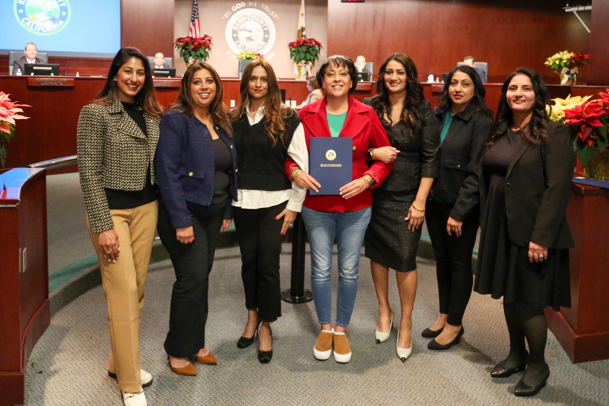 Board of Supervisors recognition to Sikh Women's Association