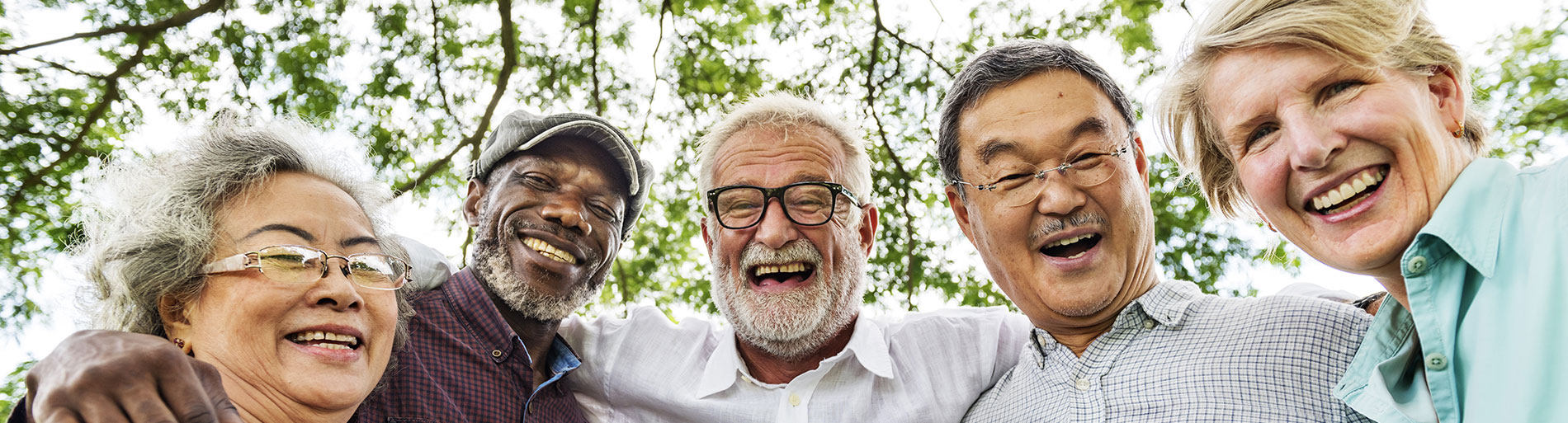 Seniors Enjoying a Local Park