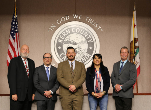Group photo of the current District Supervisors