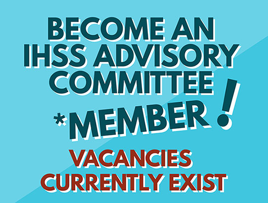 IHSS Recruitment Flyer