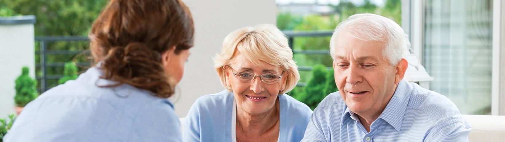 Banner image with Elderly People