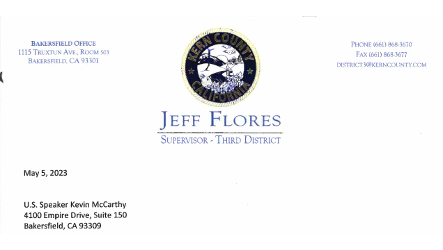 Flores F-35 Letter